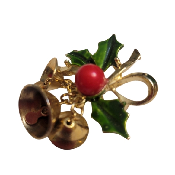 Vintage Christmas Brooch - Picture 2 of 5